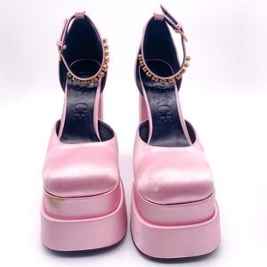 VERSACE Aevitas Platform Heels